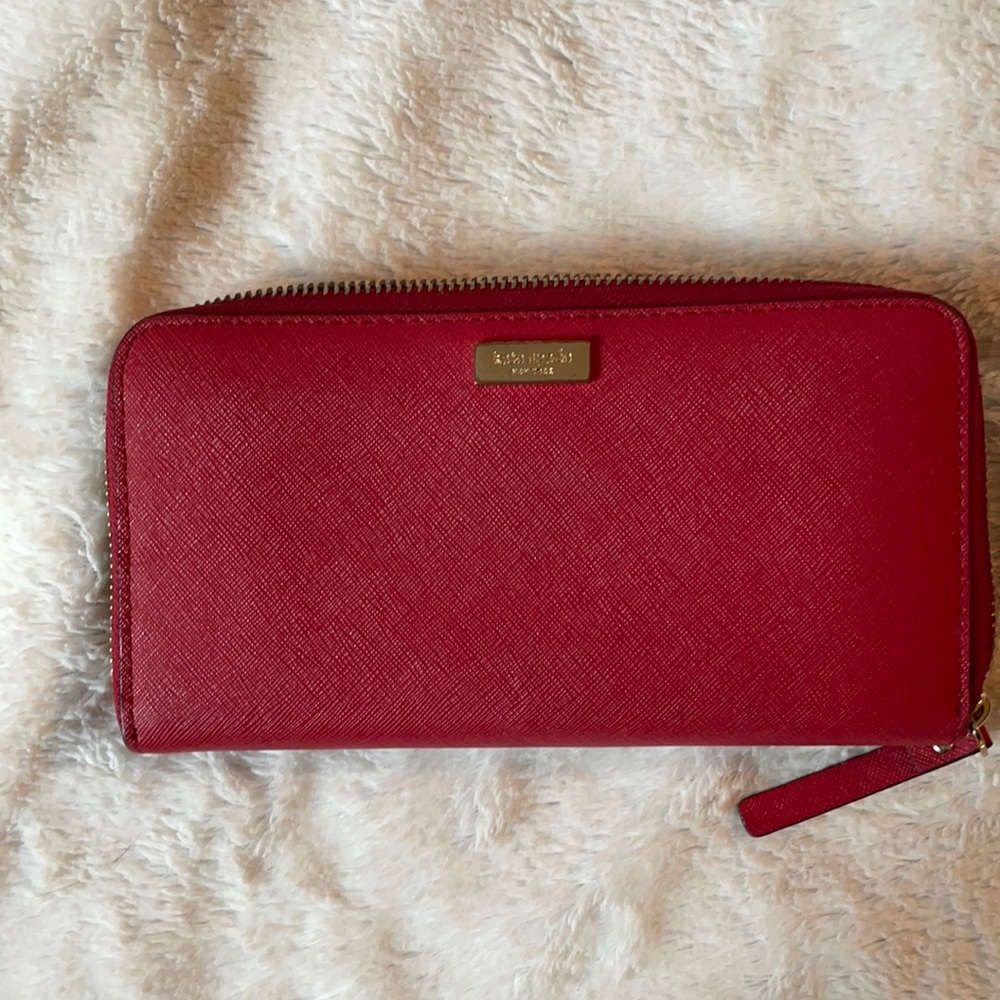 Kate Spade red wallet
